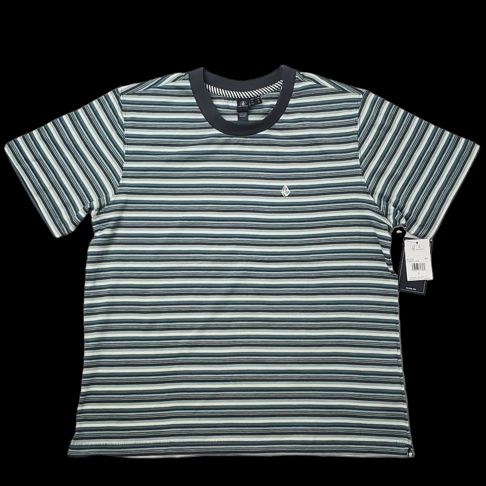 'Volcom' Cornett Crew Stripped Tee